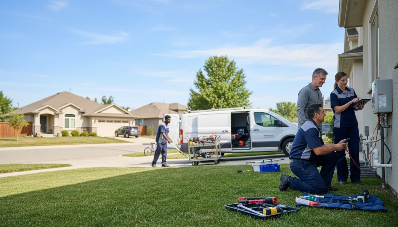 Tankless water heater service in Hannastown, PA